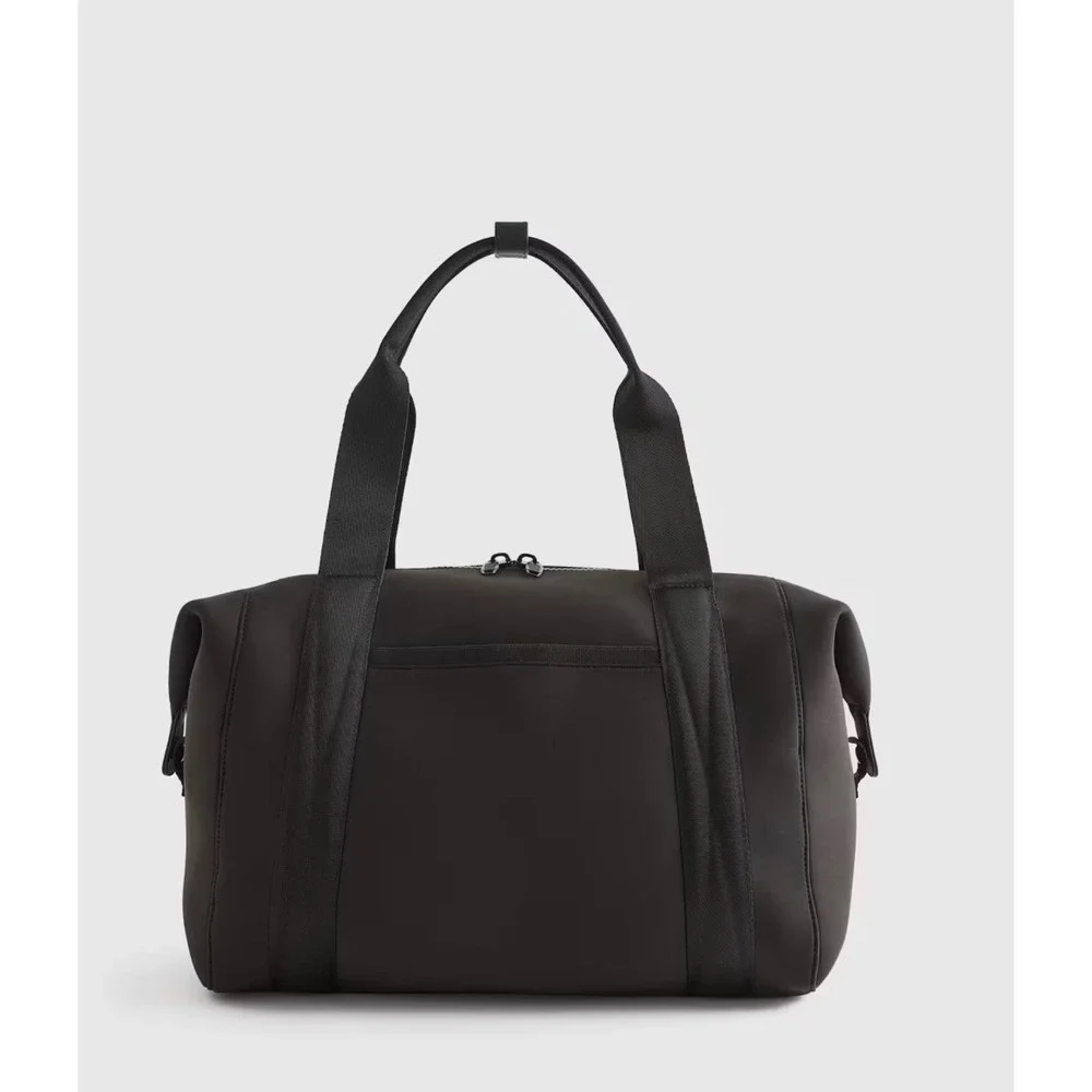 Quince All-Day Neoprene Duffle Bag Black Travel Gym Weekender NWT